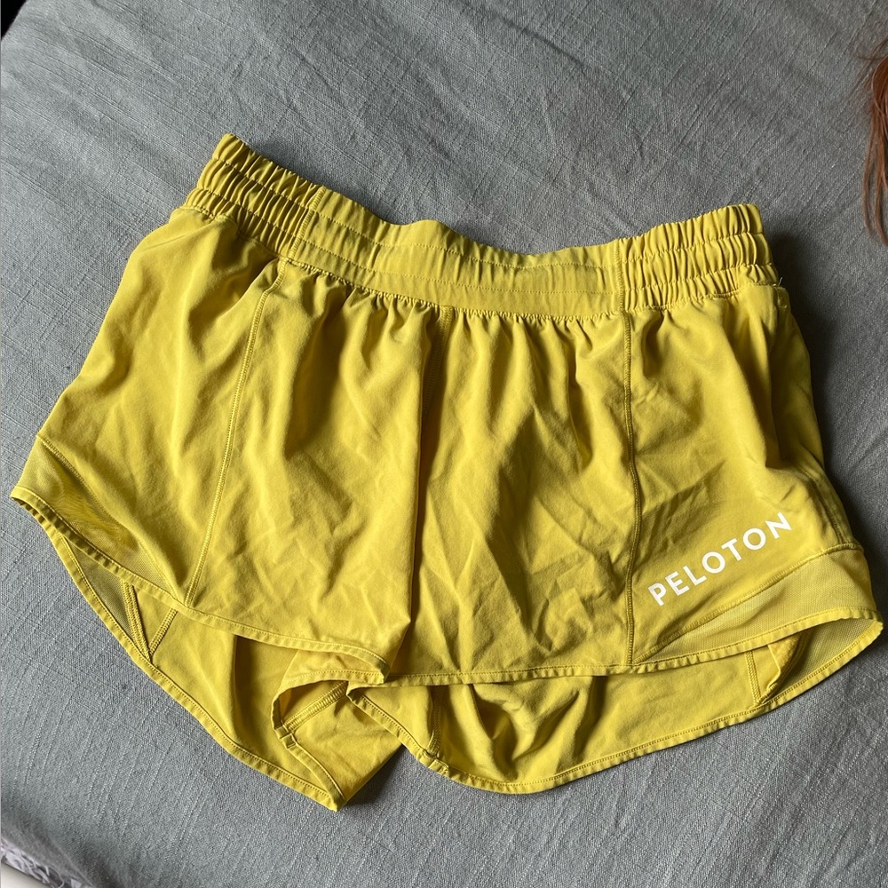 Lululemon shorts- peloton